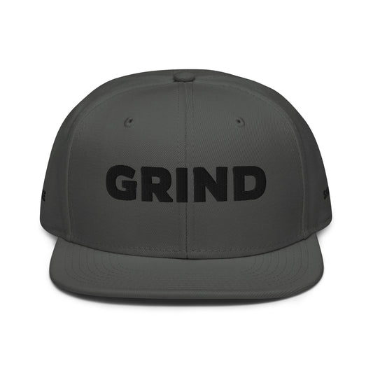 Rise. Grind. Shine. Embroidered Snapback Hat